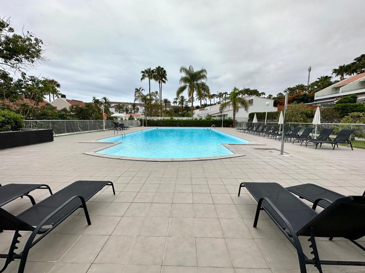 Casa Con Terraza Y Piscina En Pasito Blanco, Cerca De Maspalomas Buitenkant foto