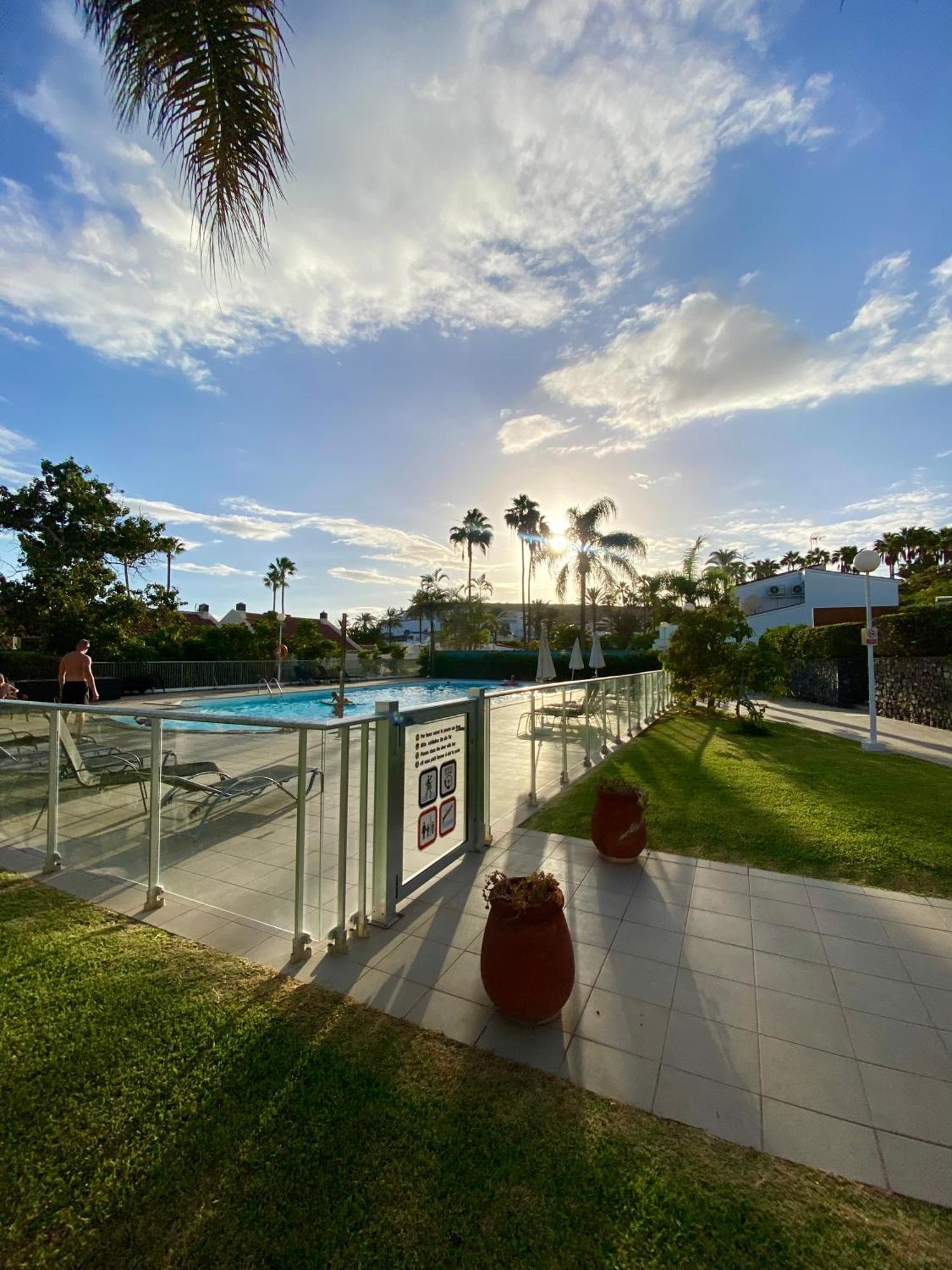 Casa Con Terraza Y Piscina En Pasito Blanco, Cerca De Maspalomas Buitenkant foto